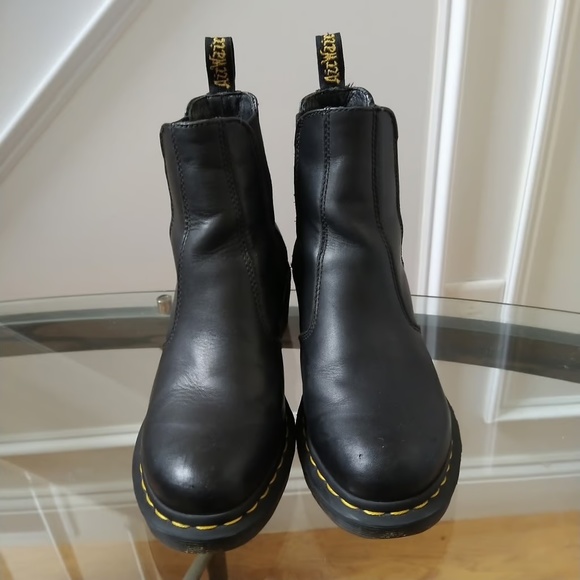Dr. Martens Cadence Greenland Heeled Chelsea Boots Size 9 - Picture 2 of 9